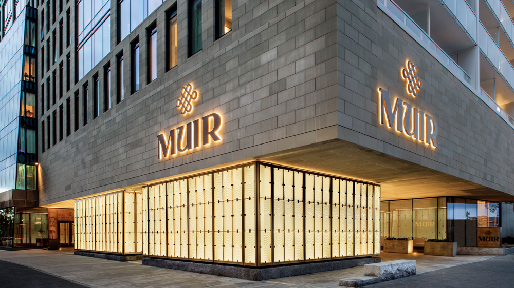 The Muir luxury hotel on Halifax waterfront in Nova Scotia